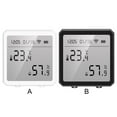 thumbnail image 3 of OUSITAID Tuya Smart Temperature Humidity Sensor Bedroom Mobile Phone WiFi Digital Display  Battery Operated Home Supplies, 3 of 9