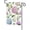 Floral Yard Flag, variant on Elephant Garden Flag Vertical Double Sided Cute Animal Grey Baby Elephants with Blue Balloon House Flags Home Burlap Banners for Outdoor Decor Lawn
