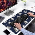 thumbnail image 2 of Long Mouse Pads for Desk,Siberian Husky Desk Mats on Top Of Desks, Desk Mouse Pad Extra Large with 3mm Non-Slip Base and Stitched Edge for Gaming,Office,Work,Home 31.5"x15.7", 2 of 6