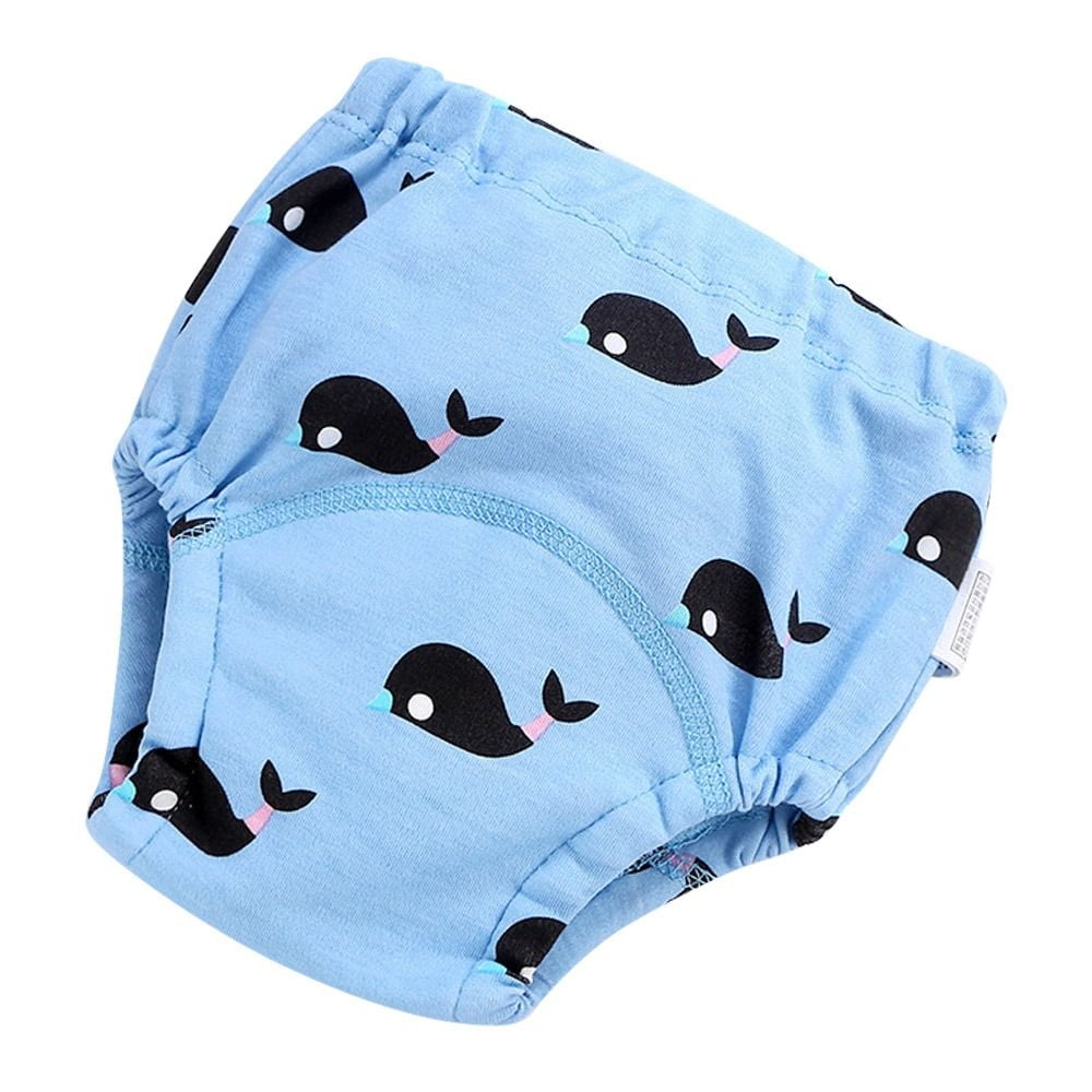 Cotton Changing 4 Layer Nappy Cloth Diapers Infants Panties Baby