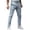 Light Blue, variant on Golf Pants For Men Slim Fit Stretch Dress Pants Pleated High Waist Casual Business Trousers Wrinkle Resistant Comfortable Office Commute Pants Work Dress Office Travel Slacks Trousers