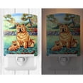 thumbnail image 2 of Caroline's Treasures 7057CNL Chow Chow Momma's Love Ceramic Night Light, 6x4x3", multicolor, 2 of 2