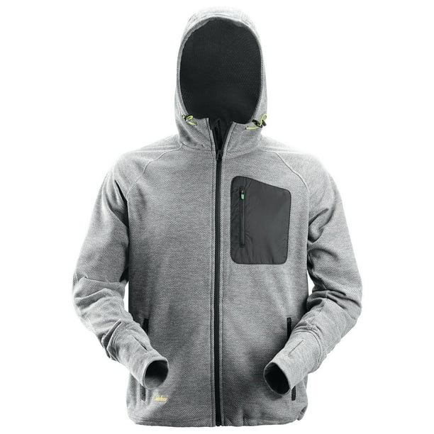 Snickers - Sudadera con Cremallera de Polar para Hombre (Negro) Snickers UTRW8394_black