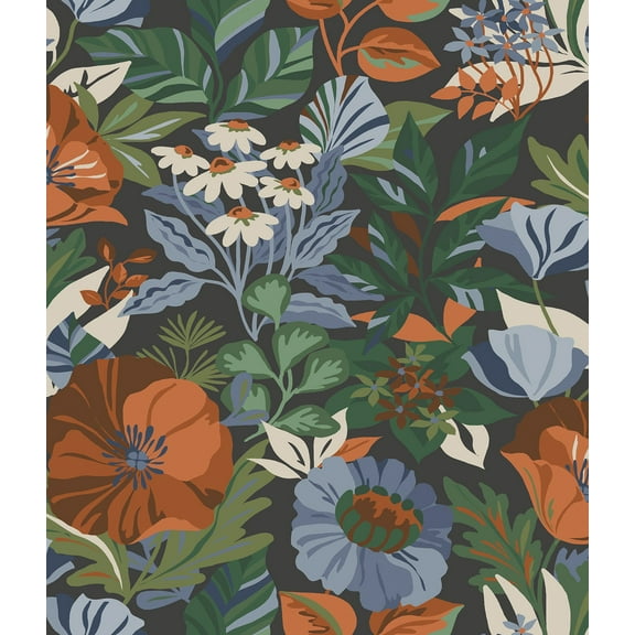 Poppy Fields Peel and Stick Wallpaper