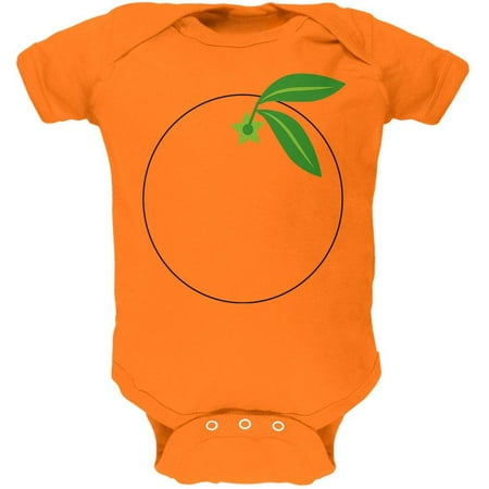 Halloween Fruit Orange Costume Soft Baby One
