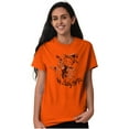 thumbnail image 3 of Betty Boop Halloween Flying Witch Women's Graphic T Shirt Tees Brisco Brands M, 3 of 5