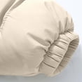 thumbnail image 5 of Bixock Toddler Girls Puffer Jackets Girls Winter Coats Kids Padded Coat Outerwear Long Sleeve Hooded Wind Short Cut Thermal Jacket for Kids 2-11Years, 5 of 7