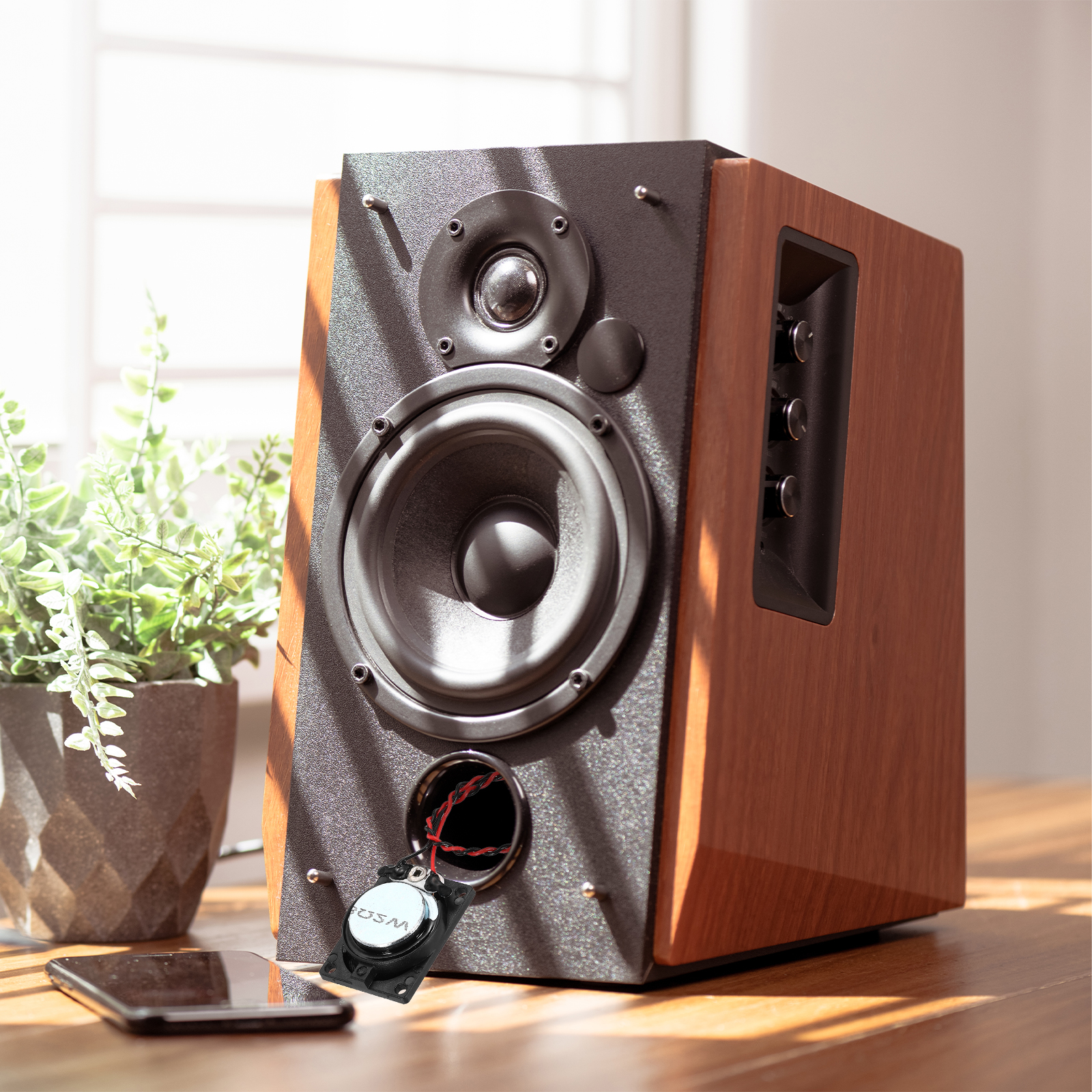 2 Pezzi Di Altoparlanti Da 3W E 4Ω, Tondi Da 4cm Con Guscio In Metallo, Perfetti Per Mini Amplificatori, Suono Potente E Chiaro