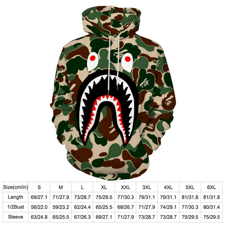 6xl camo hoodie hotsell