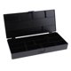 thumbnail image 4 of Estuche de almacenamiento para cuerdas para el cabello con 10 compartimentos, horquillas para el cabello, caja divisoria móvil Negro, 4 of 8