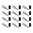 thumbnail image 2 of 12 piezas de tornillos autorroscantes, clavos de partición para armario Negro, 2 of 8
