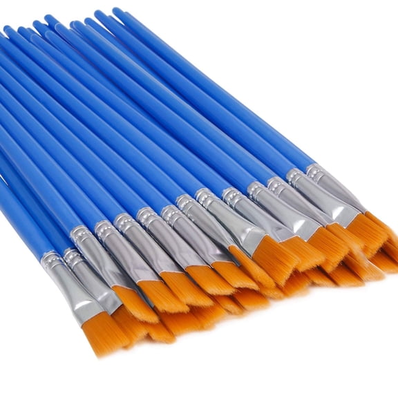30 Pcs Paint Brushes, Small Brush Bulk for Detail Painting