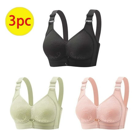 LLYWEY Push up Bras on Sale Push up Bras Ladies Bralette Bra Style-638 Women s Plus Multiway Bra Feature Adult Female High Impact Sports Bras Black 34B