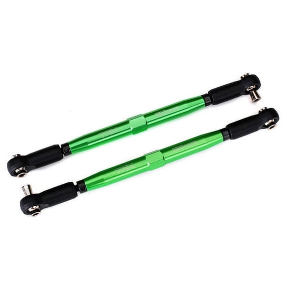 Traxxas 7748G Toe Links, X-Maxx (Green-Anodized, 7075-T6) 157mm (2)