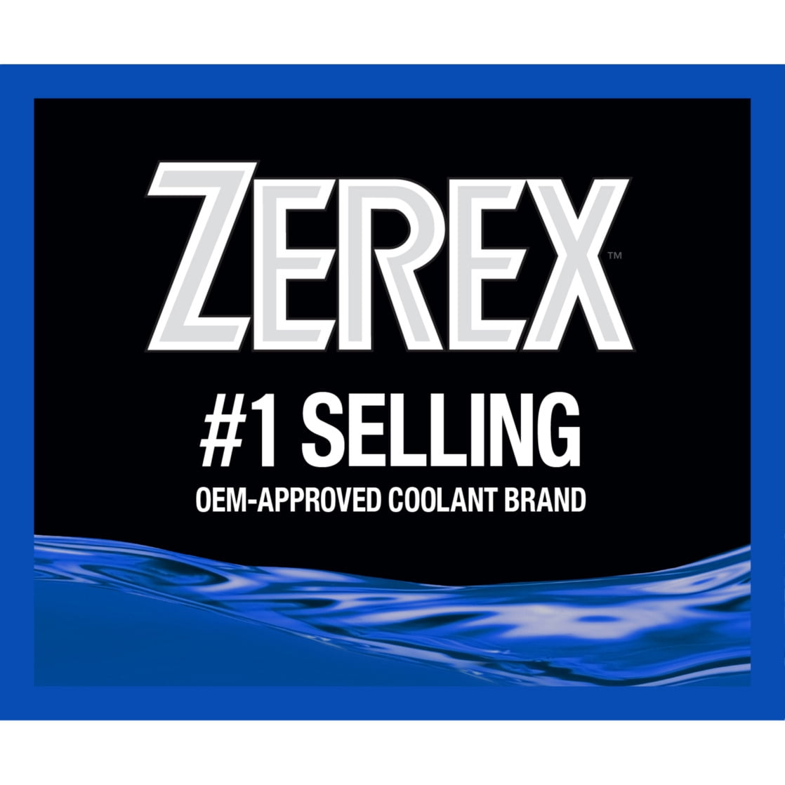Zerex Asian Vehicle Blue Antifreeze Coolant 50/50 Ready-to-Use 1 GA