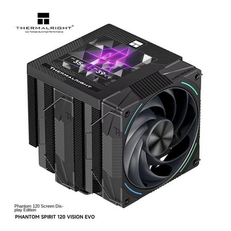 Thermalright Phantom Spirit 120 VISION EVO 3.95-inch Large Screen Cooling Radiator,CPU Air Cooler