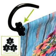 Briarwood Lane 3-pack Floral Design Garden Flag Stand Rubber Stoppers