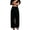 Black, variant on Palazzo Pants for Women - Loose Drawstring Lantern Trousers with High Waist, Casual Comfortable Pants for Streetwear and Daily Outfits,Gray 2XL