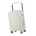 thumbnail image 3 of Bunblic Valise Rigide à Roulettes avec Serrure Bagage Cabine pour Femmes Extérieur Affaires 20 Pouces, 3 of 8