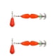 thumbnail image 2 of 2 piezas de calamar Jig con anzuelo Pulpo Jig Señuelo de pesca suave Pulpo de agua salada Naranja, 2 of 8