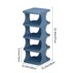 thumbnail image 3 of Organizador Multicapa para zapateros | Estantería de almacenamiento de plástico de 5 niveles | Blanco, Naranja, Azul | Diseño de puertas que ahorran espacio | Montaje sencillo sin herramientas, 3 of 6