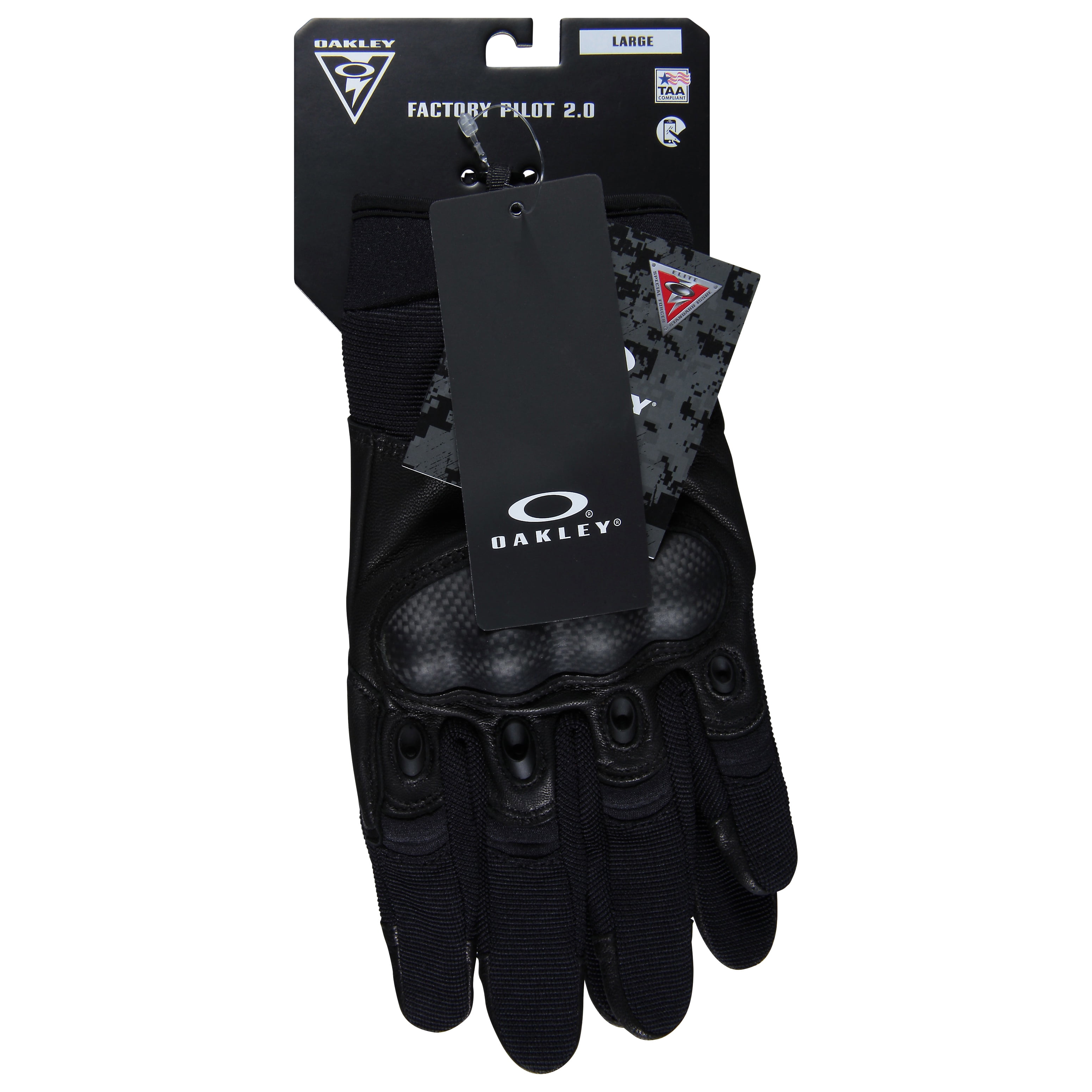 Oakley FOS900167 Pilot  Goatskin Black Gloves Large 