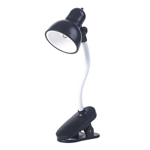 HIBIBUD 2026 New Mini Clip Small Table Lamp,Desk Lamp Clip on Light Flexible Gooseneck Battery Operated Reading Lamp with Clamp for Desk,Bed Headboard&Computers Clip Reading Lamp Night Light