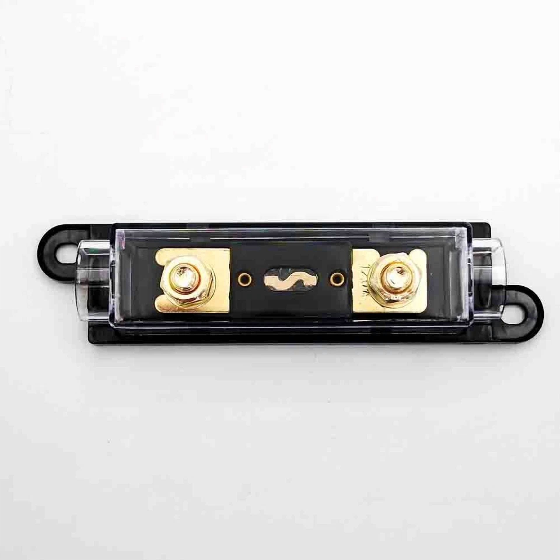 PRIME- New Car Audio Anl Fuse Holder 0/2/4 Gauge Awg In & Out Inline Fuse Block 30 Amp