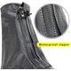 thumbnail image 3 of Cubrezapatos impermeables, cubrezapatos reutilizables mejorados con cremallera impermeable,, 3 of 5