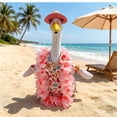 thumbnail image 6 of Gooses Clothes Yard Accent for Large White Holiday Decoration, Bunny Ear Easter Outfit for 23in Porch Goose, Cute Spring Attire for Lawn and Garden, Removable Fabric with Bow Tie, 6 of 7