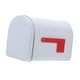 thumbnail image 4 of Buzón de hojalata, mini buzón, estilo antiguo, lata de almacenamiento navideña resistente a la intemperie Blanco, 4 of 9