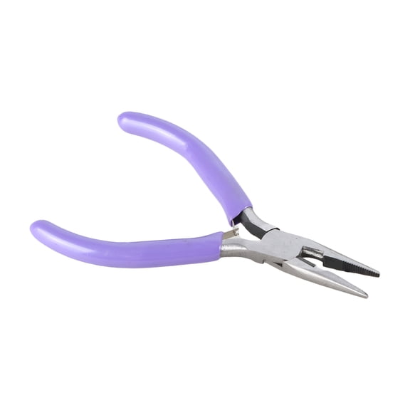 BESTSKY Handmade Miniature Pointed Needle Nose Pliers,Portable Spring Small Tool for DIYer Jewelry,Needle Nose Pliers for Jewelry Making