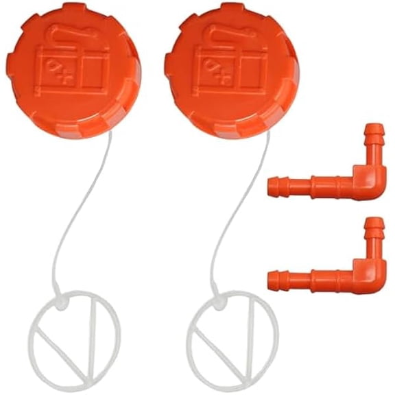 2‑Pack Gas Fuel Tank Caps for Echo SRM‑225 / GT‑225 / PAS‑225 Series & Compatible HC Trimmers – Replacement Caps