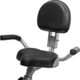 thumbnail image 3 of Fitness Folding Stationary Bike: Foldable X Bike with 260 LBS Capacity for Your Home Gym Recumbent Bicycle, 3 of 7