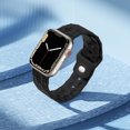 thumbnail image 4 of Correa de silicona para Apple Watch Ultra 8 7 6 5 4 3 2 1 SE (gris oscuro 38/40/41 mm) Ndcxsfigh Para estrenar, 4 of 7