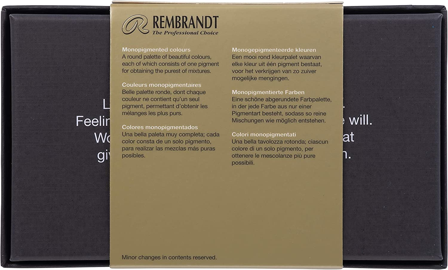 Rembrandt Artists' Watercolors - Set of 12, Mono Pigmented Colors