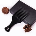 thumbnail image 2 of Set de peines para peinados cardados: peine de púas anchas y peine ancho para peinar el cabello hacia atrás, herramienta de peinado para el cabello con aceite, 2 of 6