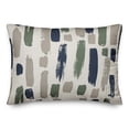 thumbnail image 2 of Creative Products Blue Green Paint Strokes 14x20 Indoor / Outdoor Pillow, 2 of 3