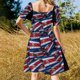 thumbnail image 5 of Vestido de manga corta DIE IN de Mel, vestido de dama de honor para mujer, vestidos de noche de lujo, 5 of 7