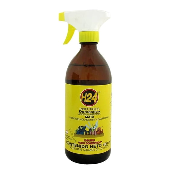 Insecticida H24 uso doméstico líquido 480 ml