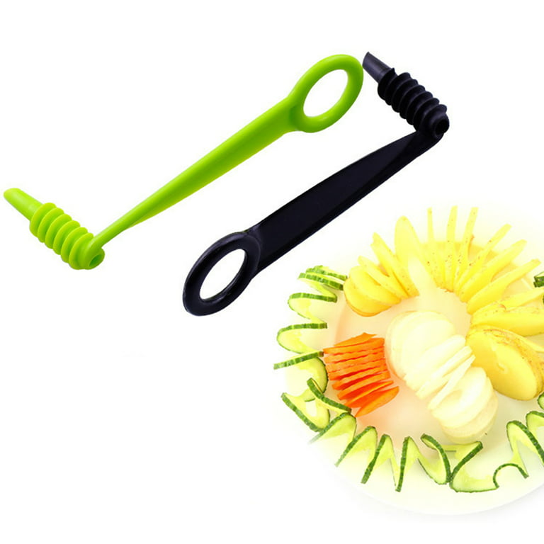 Vegetable Fruit Spiral Slicer Carrot Cucumber Grater Spiral Blade Cutt –  Shop Kitchen Gadget