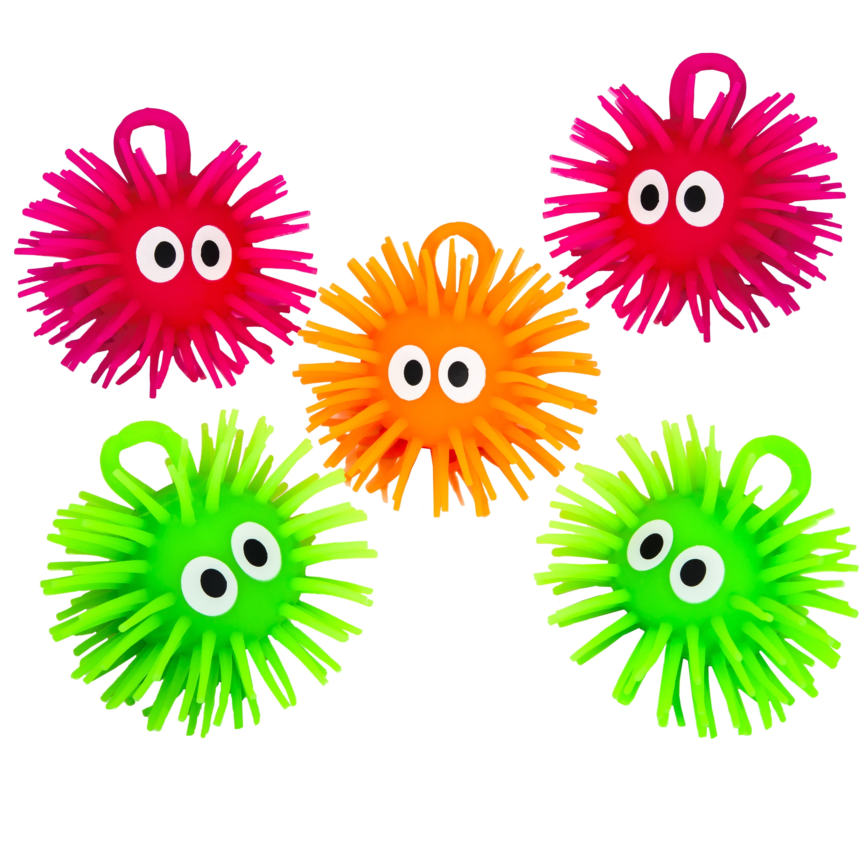 (3 pack) Play Day Squiggles Sea Pals Pool Toy for Children, 5 Pieces, Multi-color