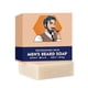thumbnail image 2 of Jabón limpiador de barba para el cuidado de la barba para hombre, jabón limpiador de barba exfoliante y suavizante, 100g, 2 of 4