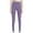 Purple, variant on Women's Solid Color Workout Leggings Tummy Control Stretchy Sculpting Fitness Yoga Training Pants
