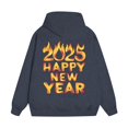 thumbnail image 3 of WILLBEST Sudaderas Deportivas Hombre 2025 Tendencia Hombres y Mujeres con El Mismo Año Sudadera con Capucha Casual Deportes Moda Año Indispensable Top XGrande, 3 of 4
