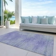 thumbnail image 6 of Addison Rugs Chantille Indoor/Outdoor Transitional Lines Plum Washable Rectangle Rug, 3' x 5', 6 of 6