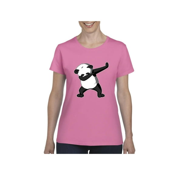 NIB - Women's T-Shirt Short Sleeve - Dancing Panda