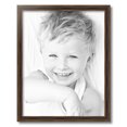 thumbnail image 2 of ArtToFrames 18x23" Gold with Burgundy Panel Picture Frame, Gold Wood Poster Frame, with Regular Acrylic and Foam Backing 3/16 inch (FBPL-4758), 2 of 7