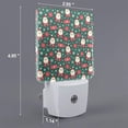 thumbnail image 2 of Balery Santa Claus Luz Nocturna LED con Sensor Automático, Enchufe con Sensor Crepuscular, Luz Suave de 0.5W para Dormitorio, Pasillo, Baño-EU, 2 of 7