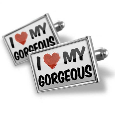 Cufflinks I Love my Gorgeous - NEONBLOND